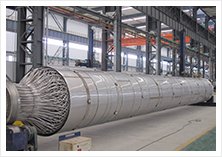 Industrial tube heat exchanger